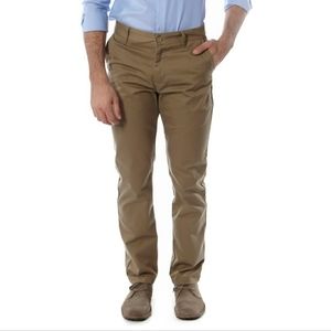 Brand New W/Tags Khaki Vertical Sport Slim Fit Casual Mens Pants Size 36×32
